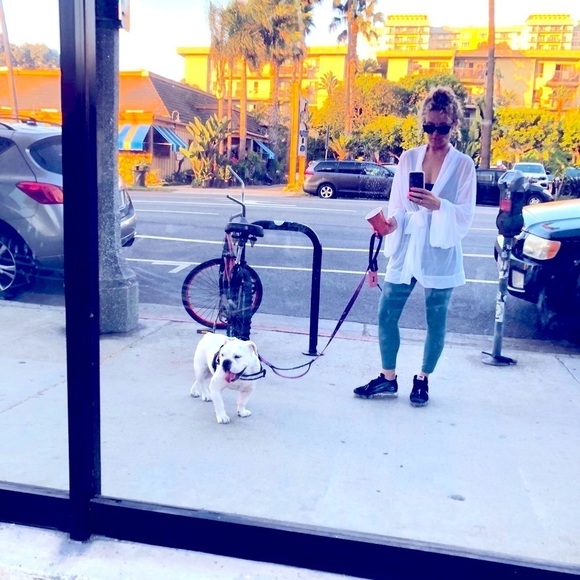 Laina Rauma white kimono top - Picture 1 of 5